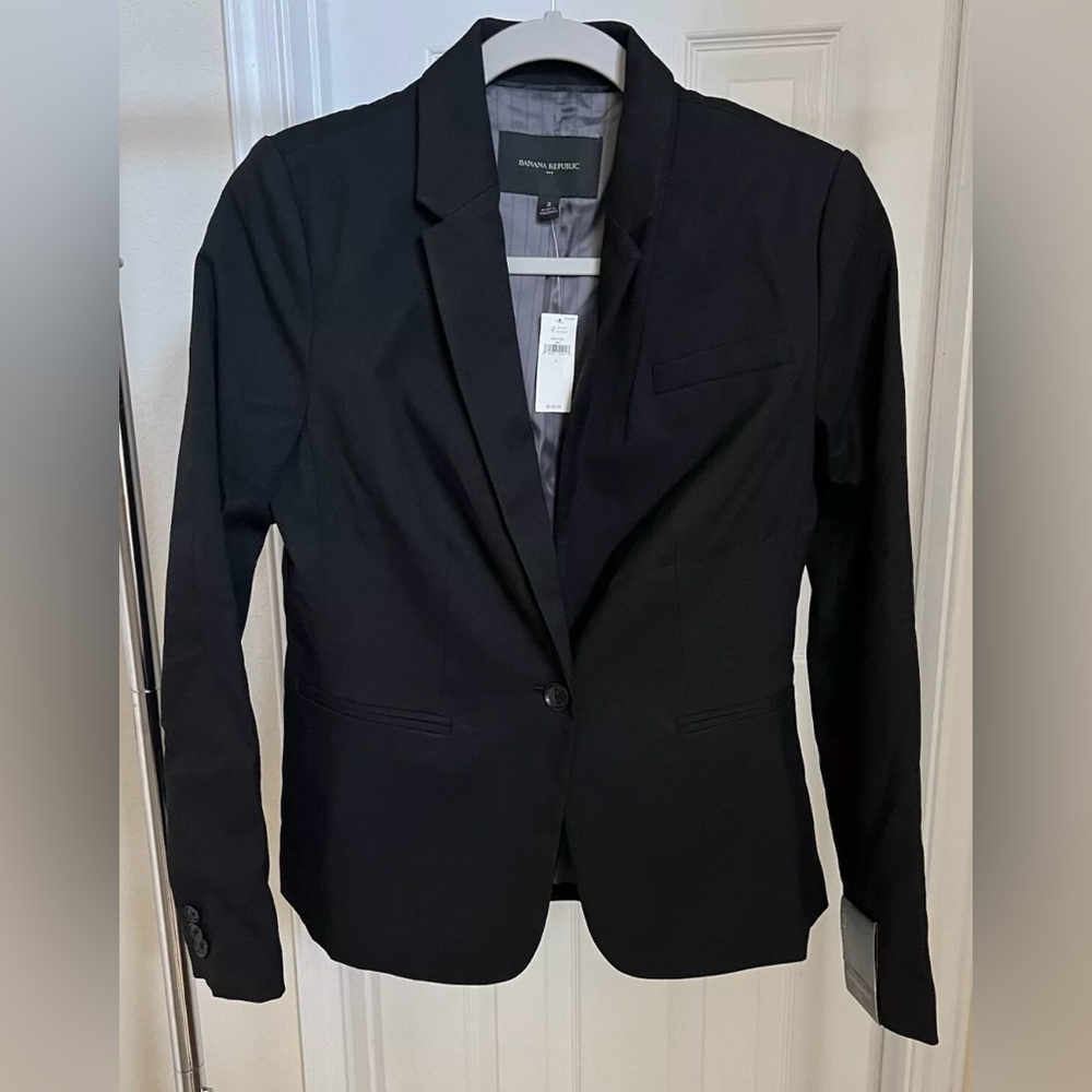 Banana Republic Black Blazer NWT